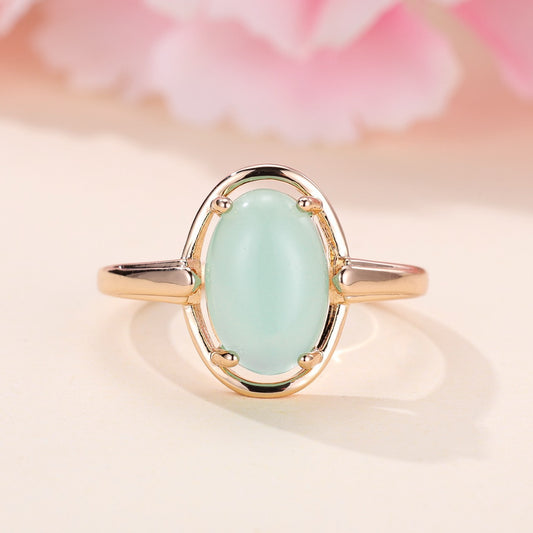 Champagne Gold Frosted BW392 Egg Ring