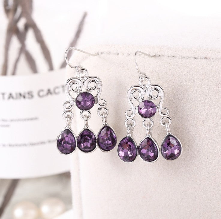 Retro Drop-shaped Personalized Women's Earrings