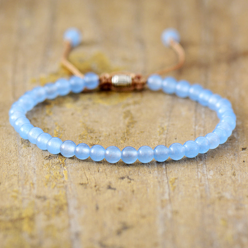 Simple Natural Stone Beaded Bracelet