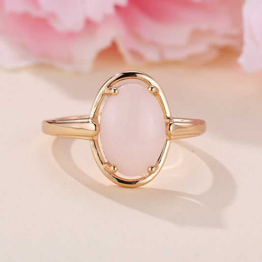 Champagne Gold Frosted BW392 Egg Ring